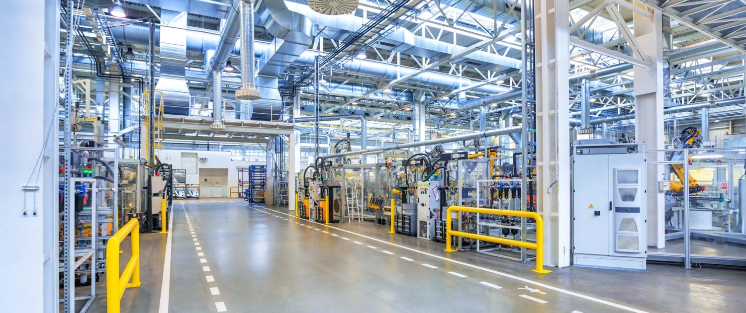 industrial plant interior