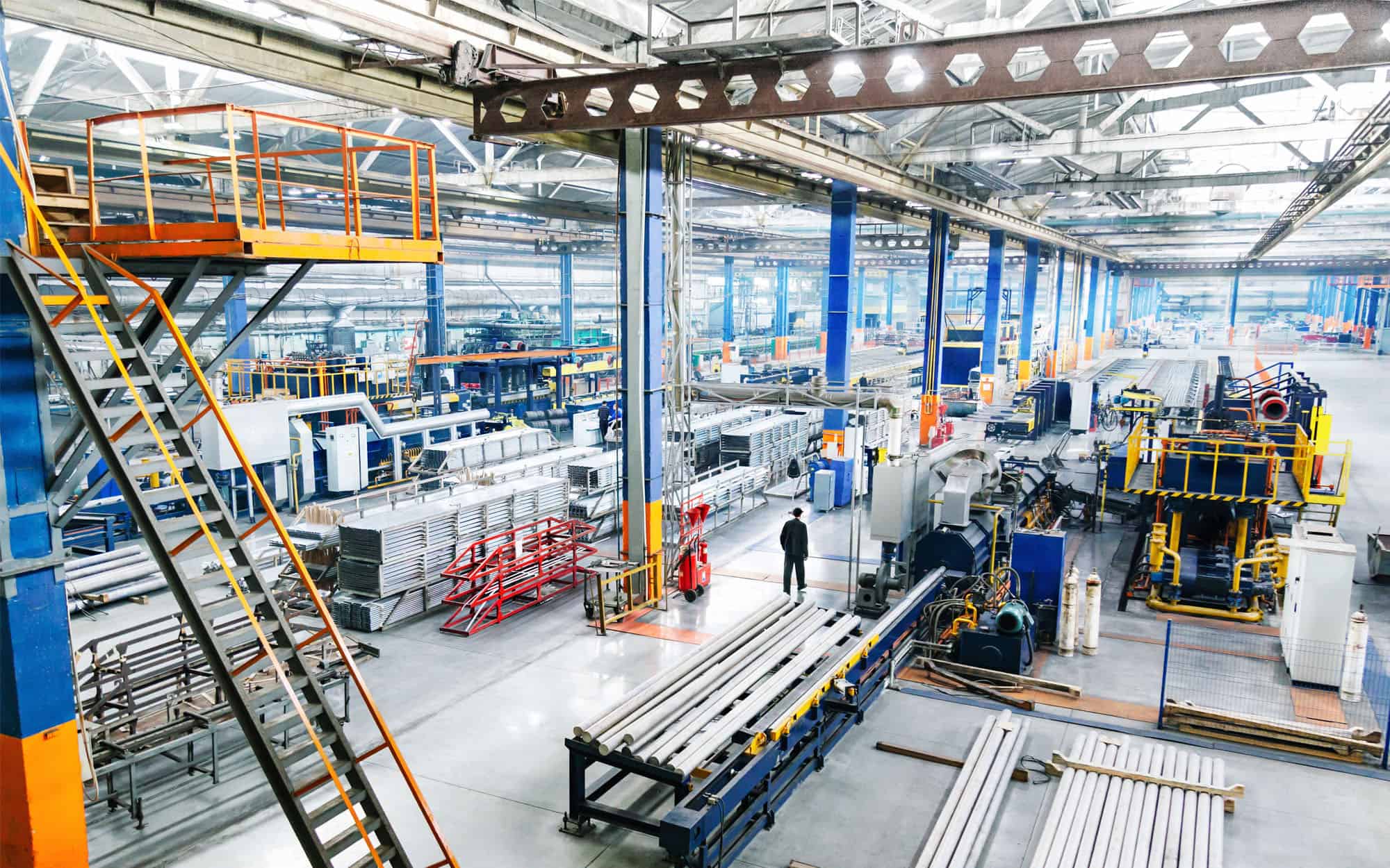manufacturing plant interior